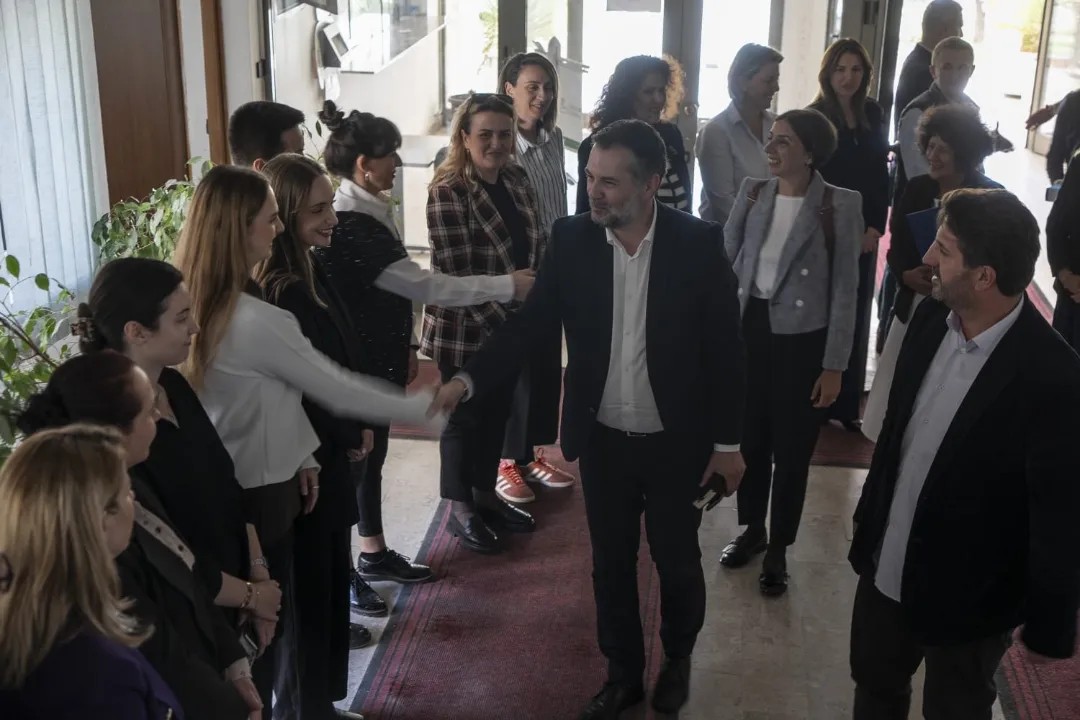 Drejtori Ekzekutiv i IKKL z. Atdhe Hetemi, priti në takim Ministrin e Kulturës, Rinisë dhe Sportit, z. Hajrulla Çeku