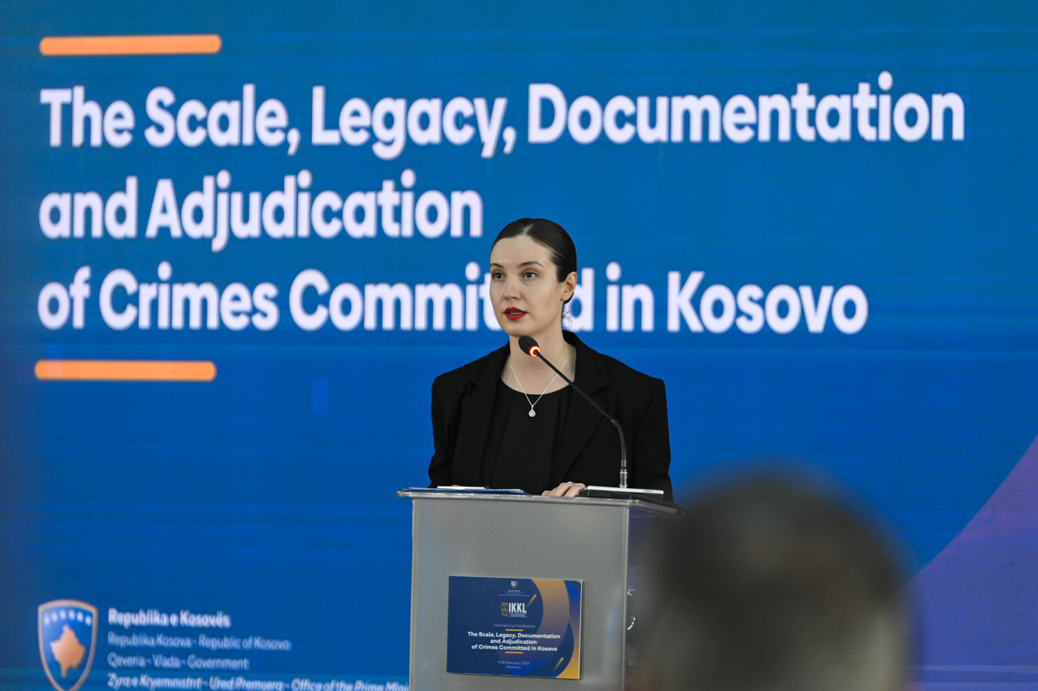 Prezantimi i Agjendës së Konferencës dhe Aspektet Tematike nga znj. Greta Avdyli (PhD Cand.), Udhëheqëse e Divizionit për Hulumtime Akademike