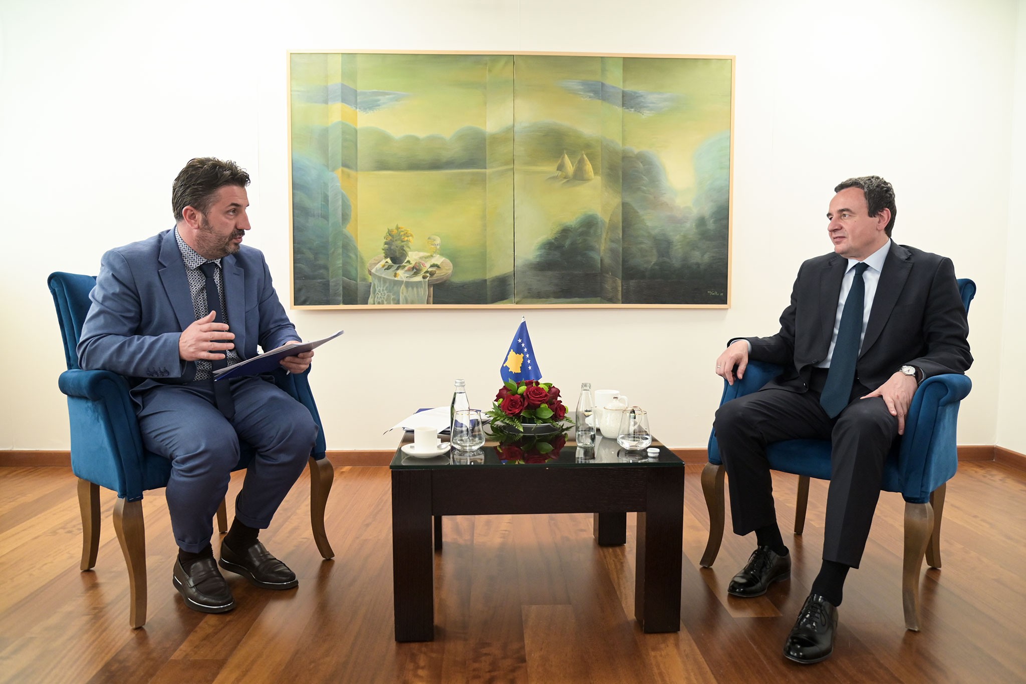 Drejtori Ekzekutiv i IKKL-së u takua me Kryeministrin e Republikës së Kosovës, z. Albin Kurti