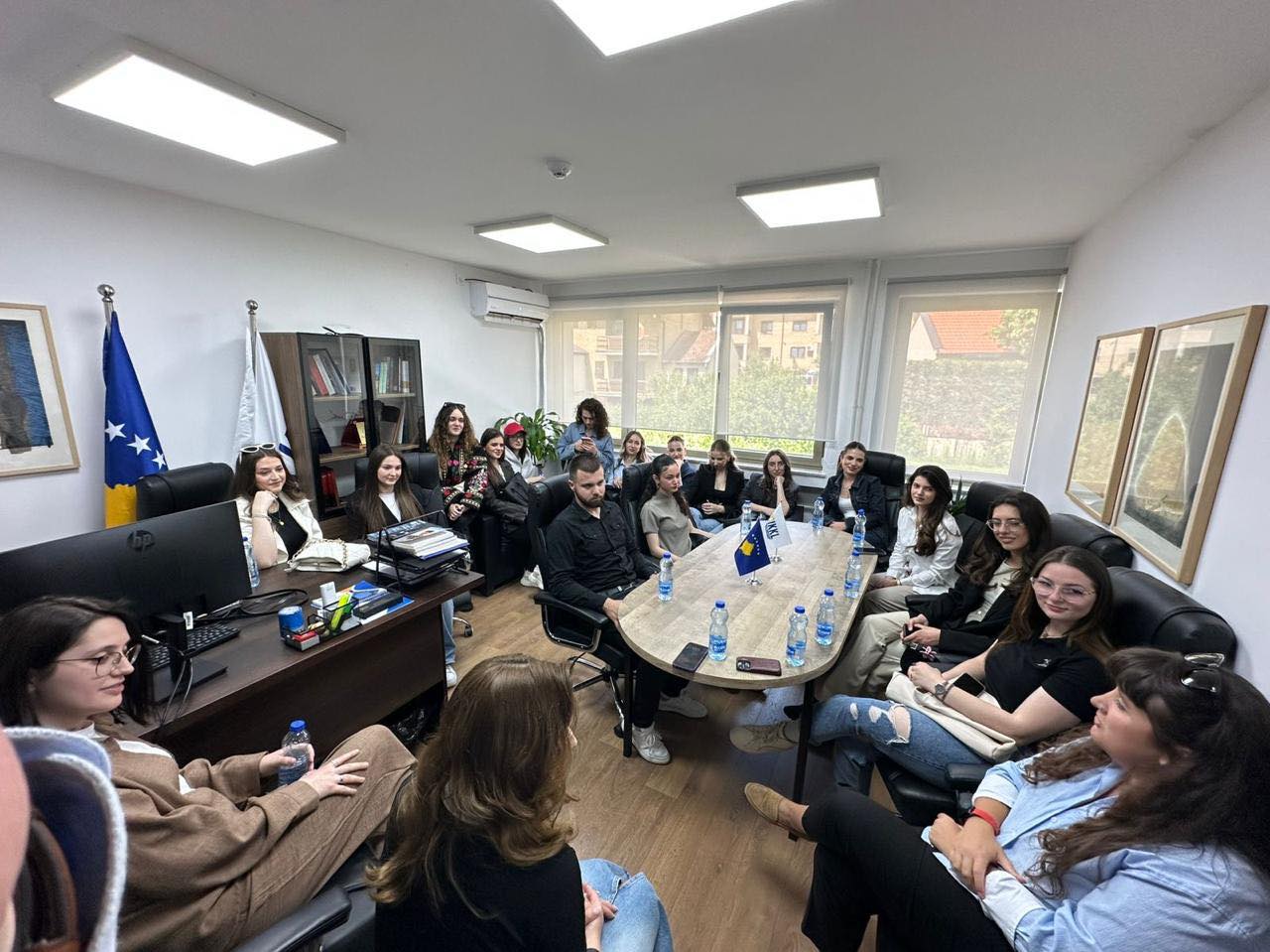 Në ambientet e IKKL-së, patëm kënaqësinë të mirëpresim prof. Furtuna Sheremeti dhe disa studentë të Fakultetit Juridik të UP