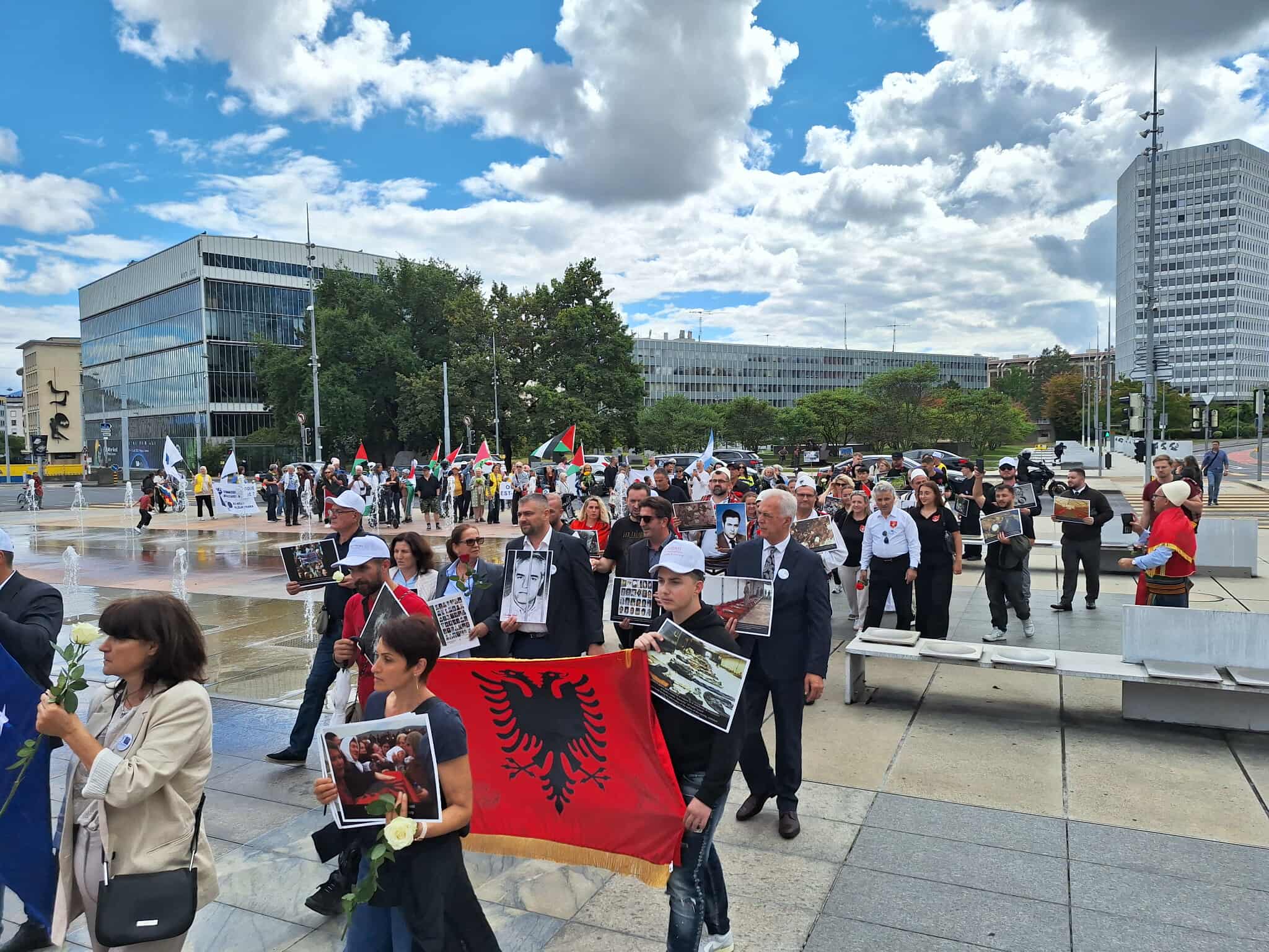 Me rastin e 30 Gushtit – Ditës Ndërkombëtare të Personave të Zhdukur me Dhunë, IKKL mori pjesë në Marshin për Drejtësi në Gjenevë